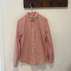 Good fellow & Co pink button down shirt - Small